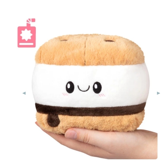 Squishmallows Tan and White S'mores Plush - Picture 1 of 9